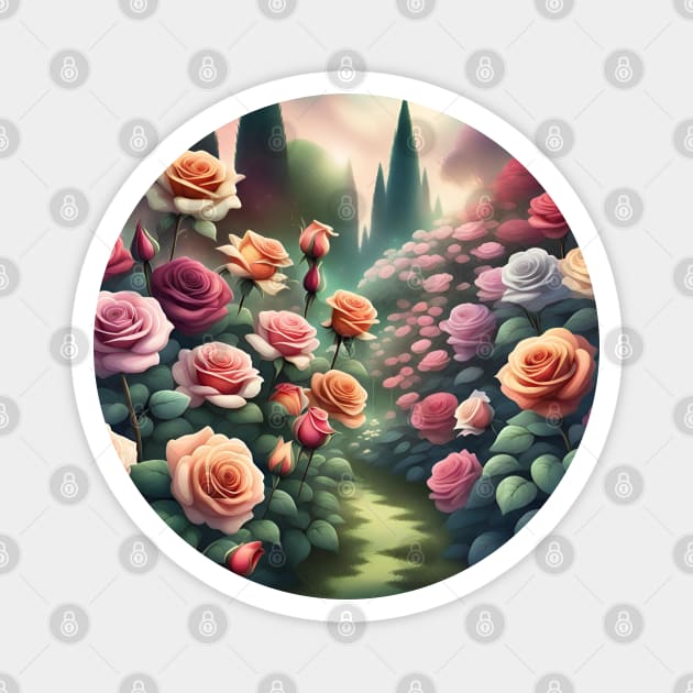 Flowers Lover Magnet by BlackMeme94